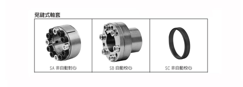 免鍵式軸套
